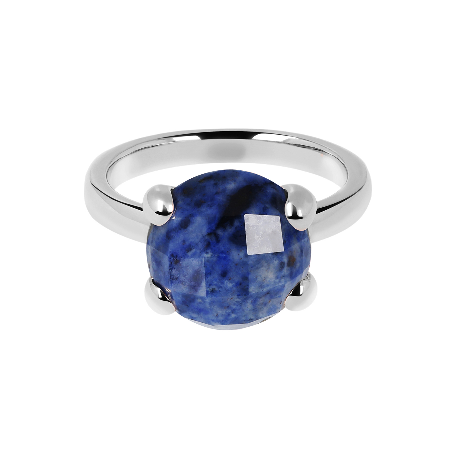 Ring Felicia Cocktail met ronde natuursteen - WSBZ00013W.DUM