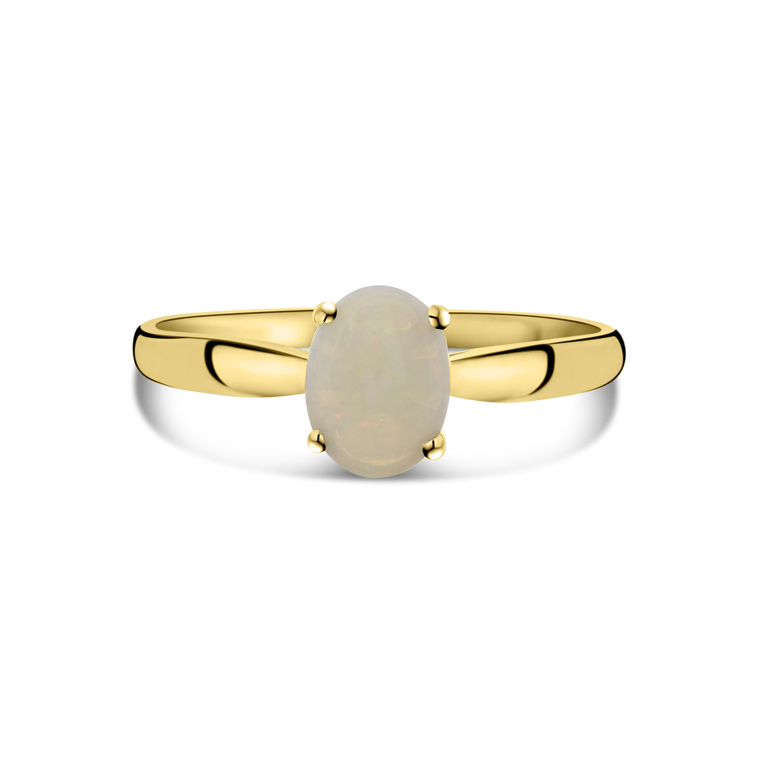 Geelgouden ring opaal cmp R092-50195R001-OP-Y