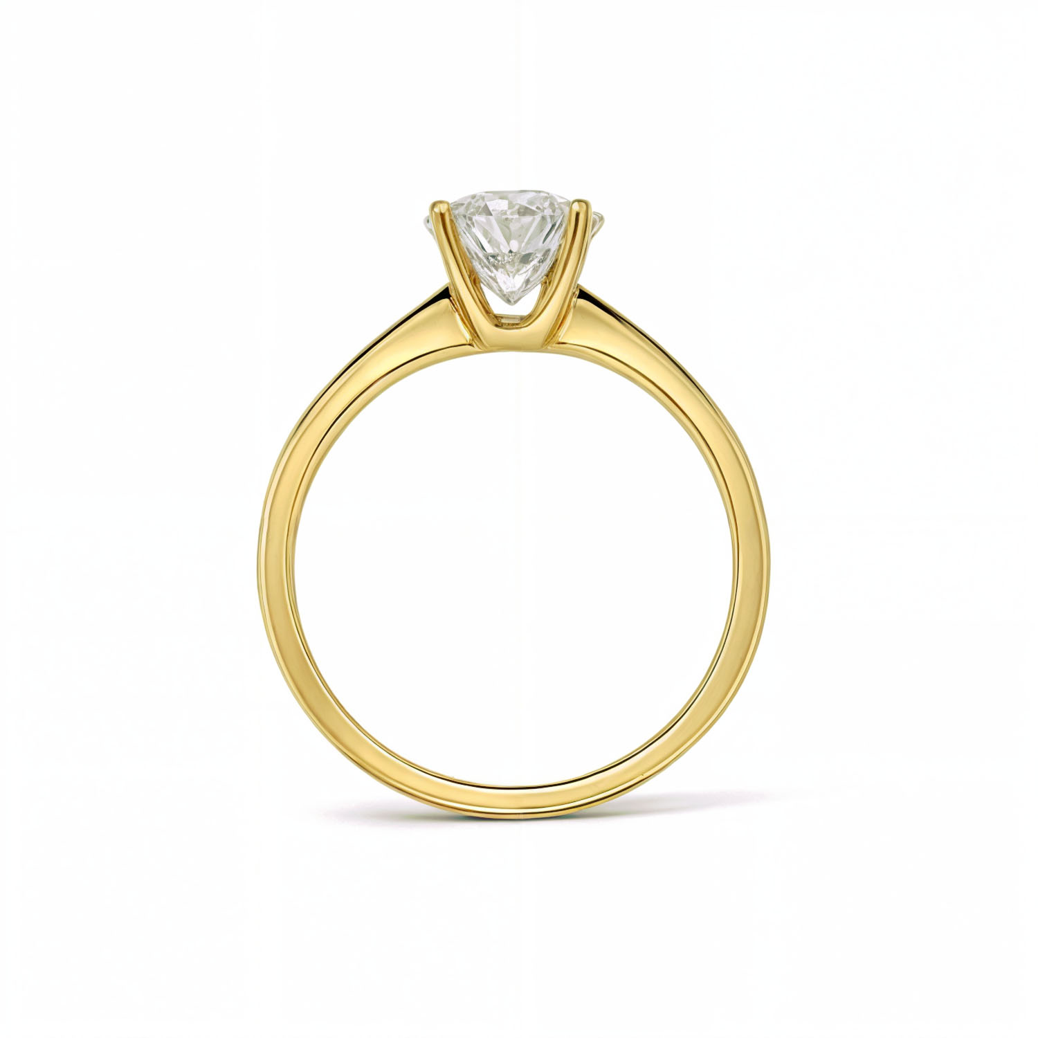 Geelgouden ring met Lab grown diamant R159-R24KA0504-LG-150-Y