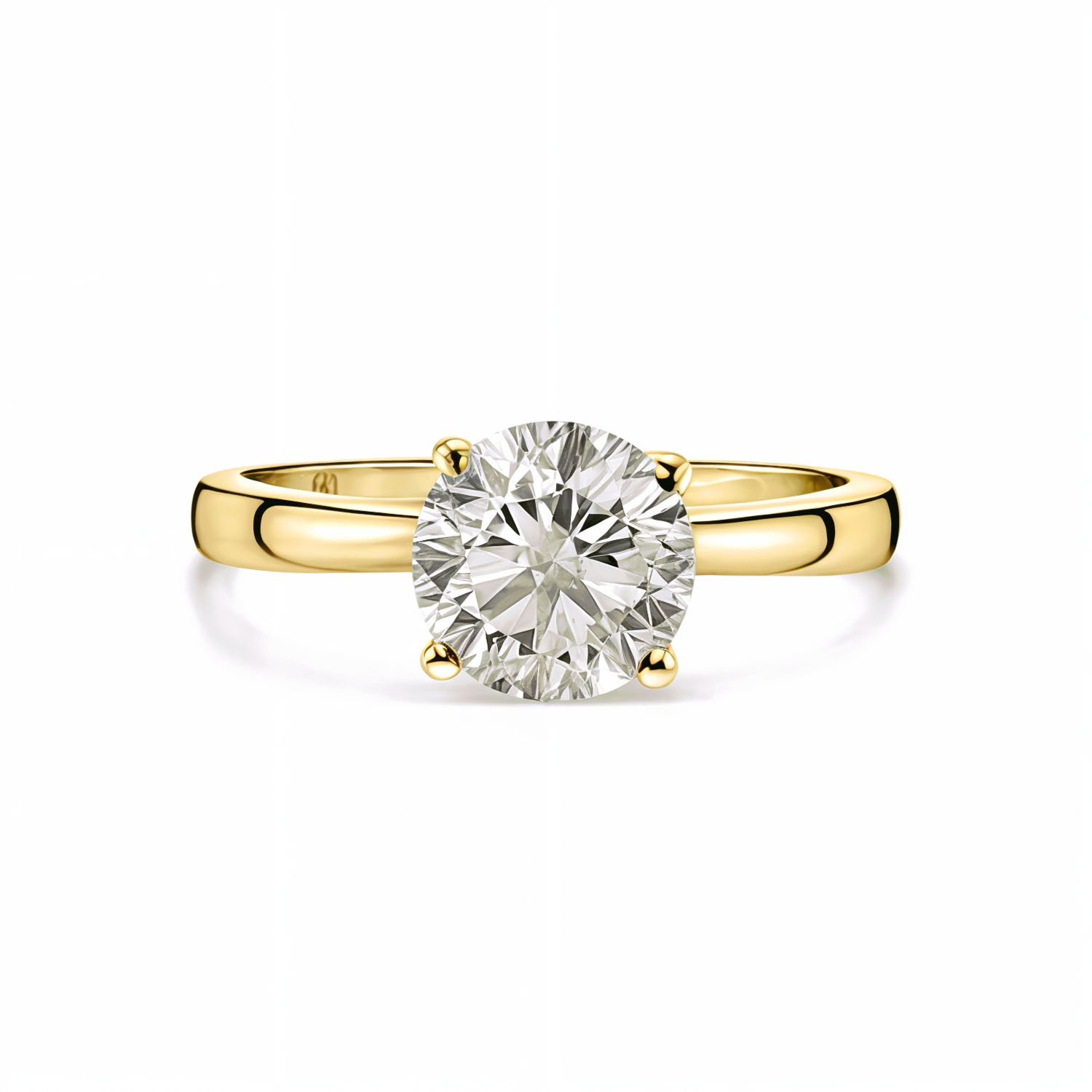 Geelgouden ring met Lab grown diamant R159-R24KA0504-LG-150-Y