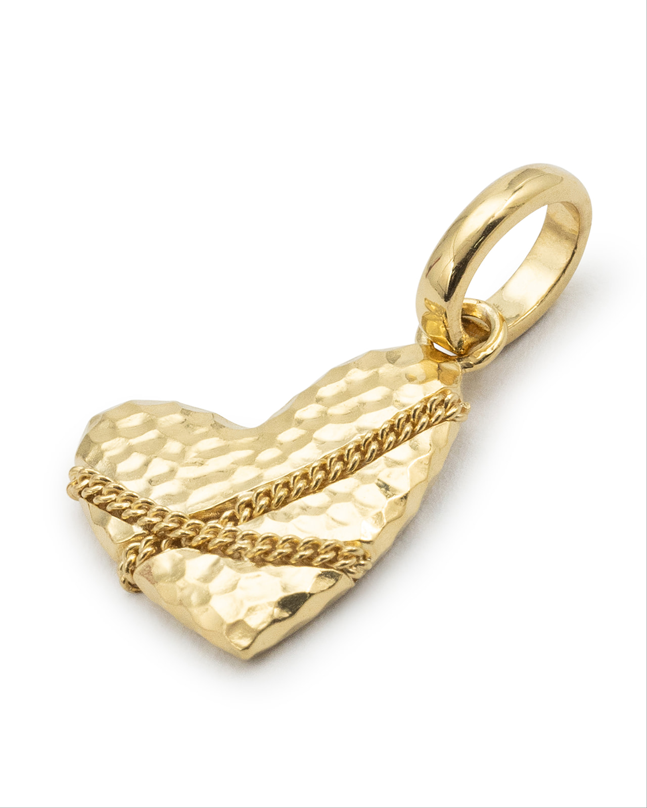 Hanger Heart gold plated - 915GV