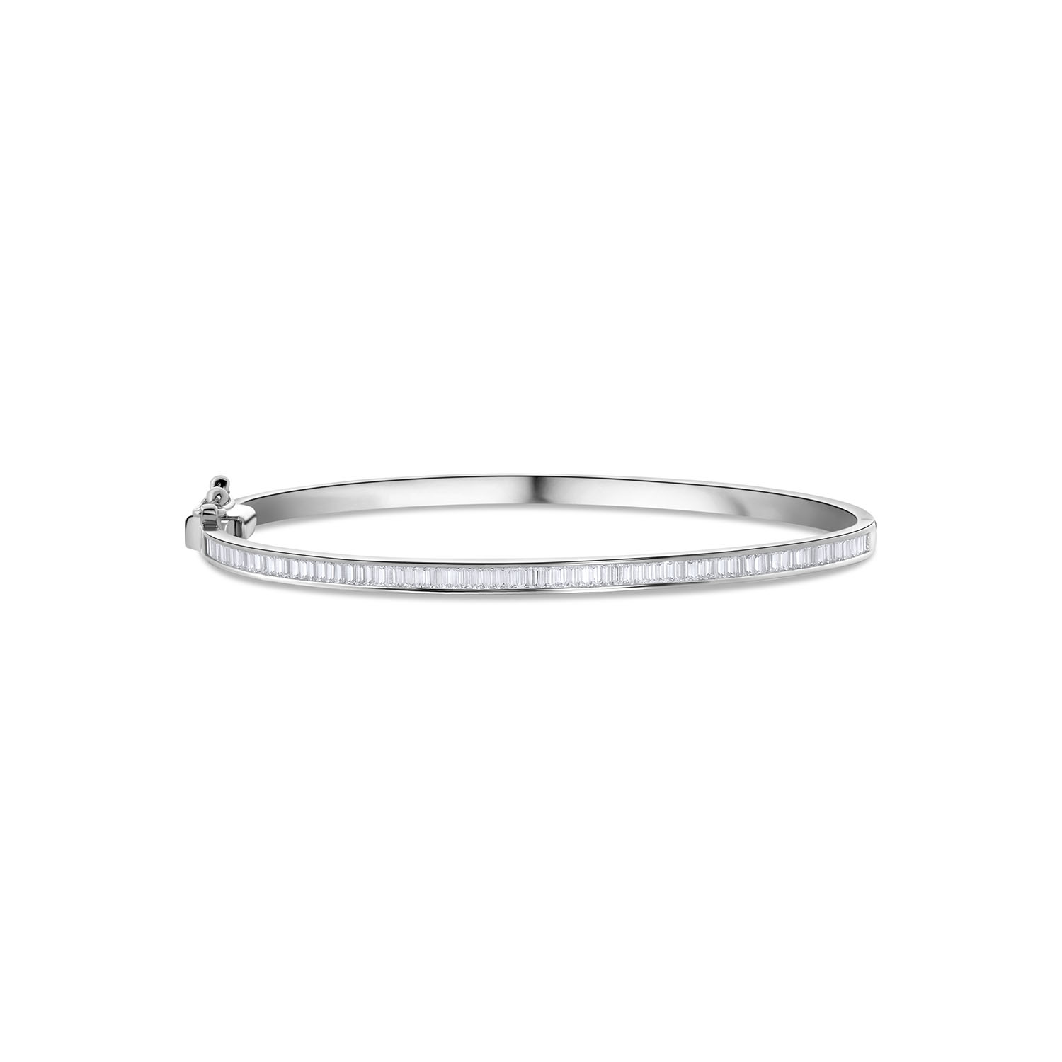 Witgouden bangle met zirkonia B122-XCTB0765-FCZ-W