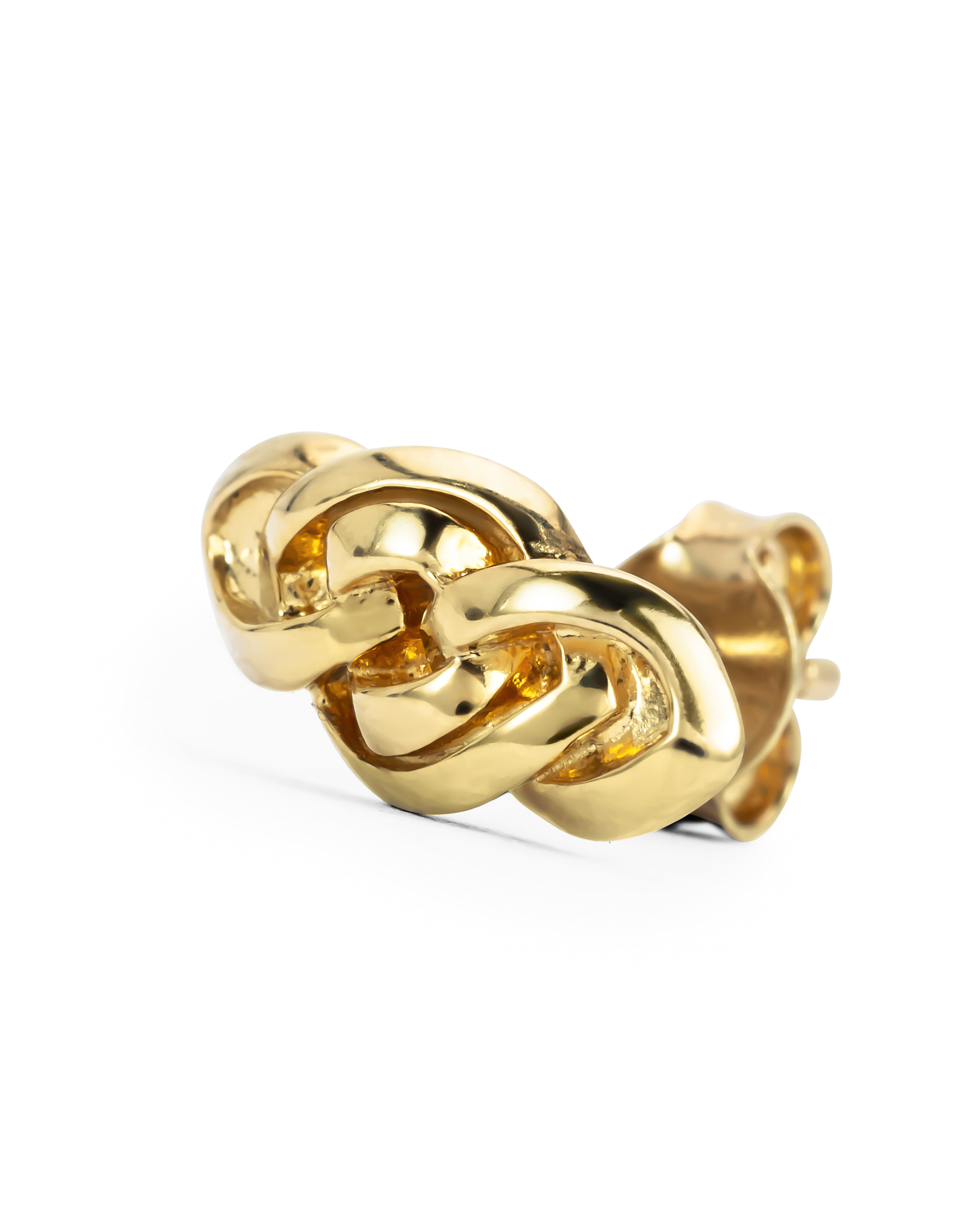 Oorknop Nathalie gold plated enkel stuk - 478GV