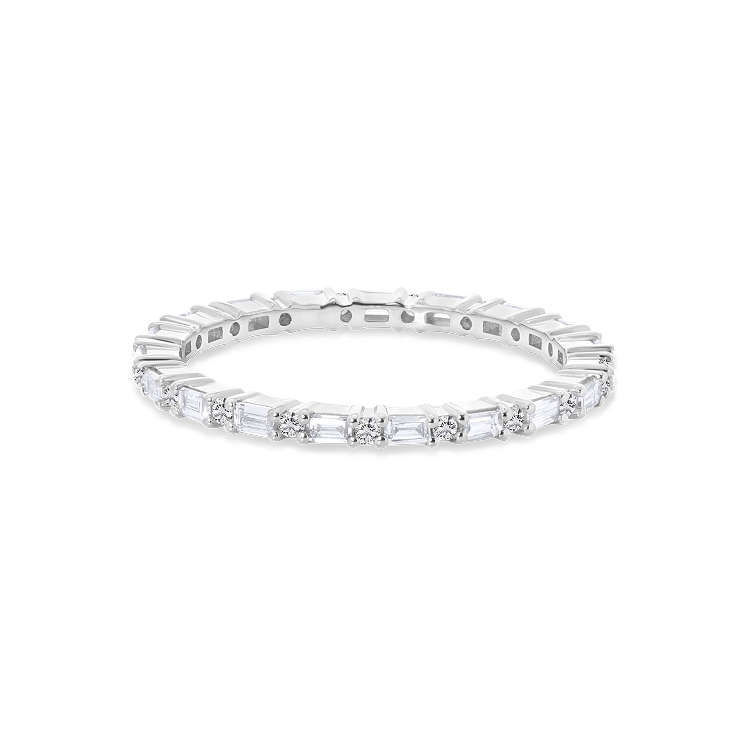 Witgouden eternity ring met diamanten R480-RAL03158A-W