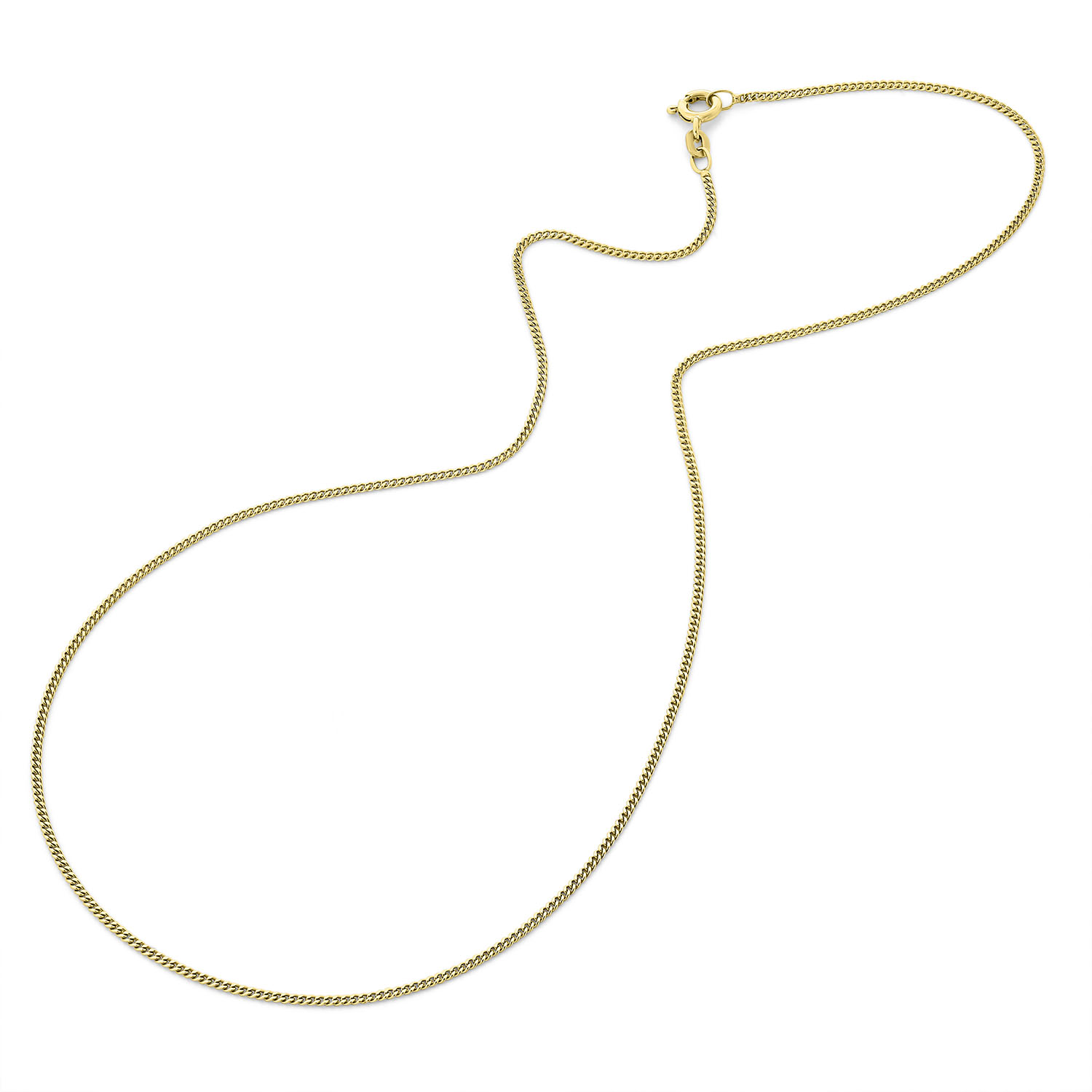 Geelgoud gourmet collier 1,4 mm