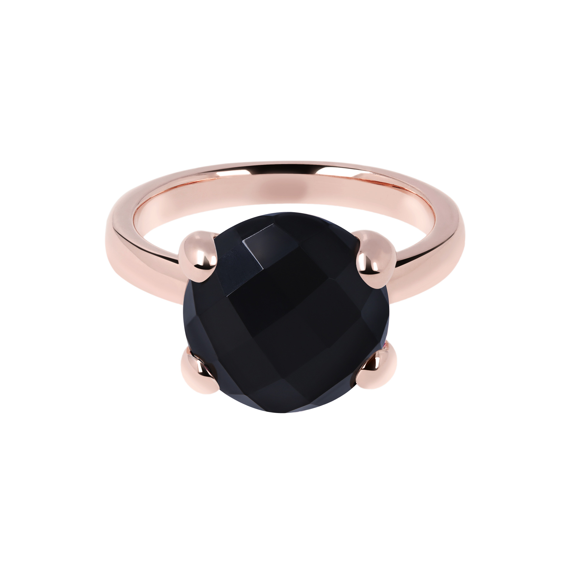 Ring van roségoud met onyx WSBZ00013