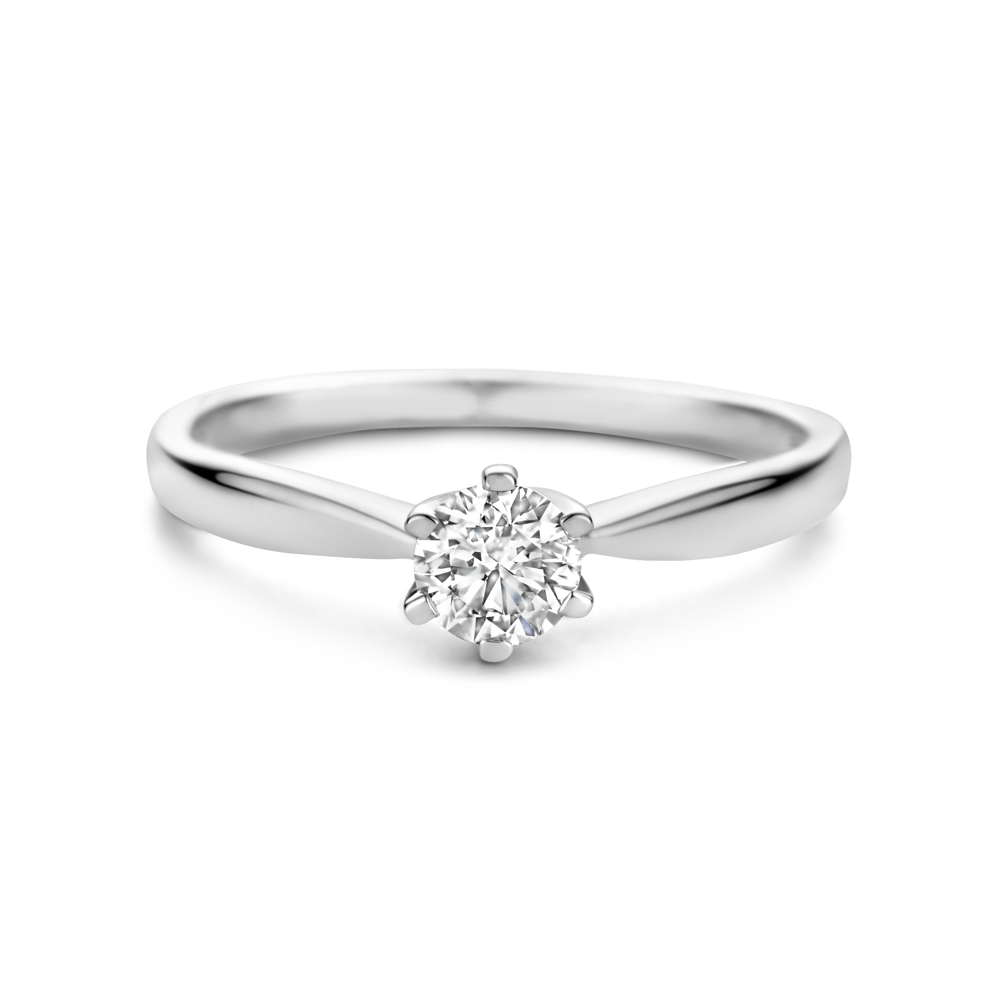 Solitaire ring met lab grown diamant RP-31268