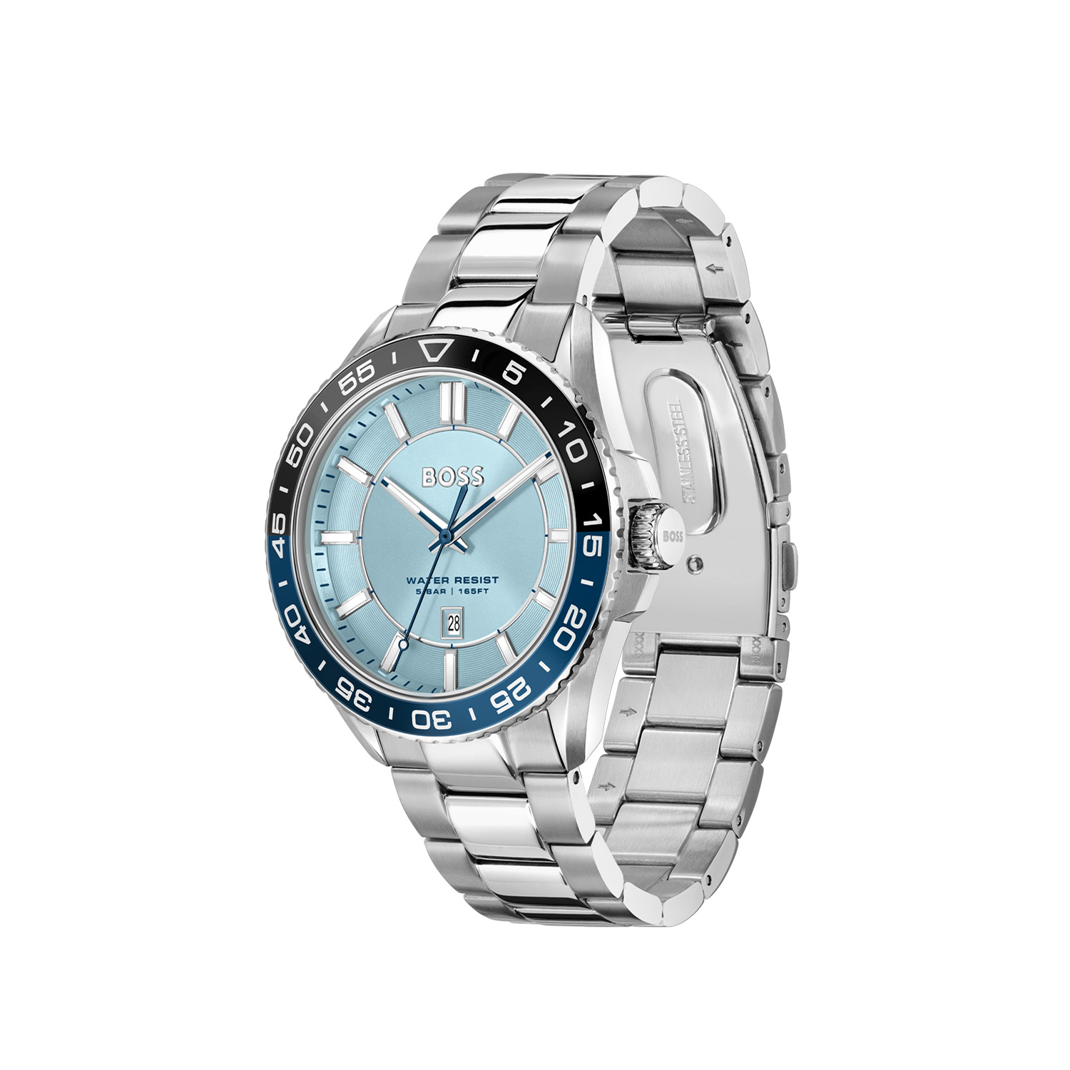 Herenhorloge Runner 3H Blauw - HB1514207