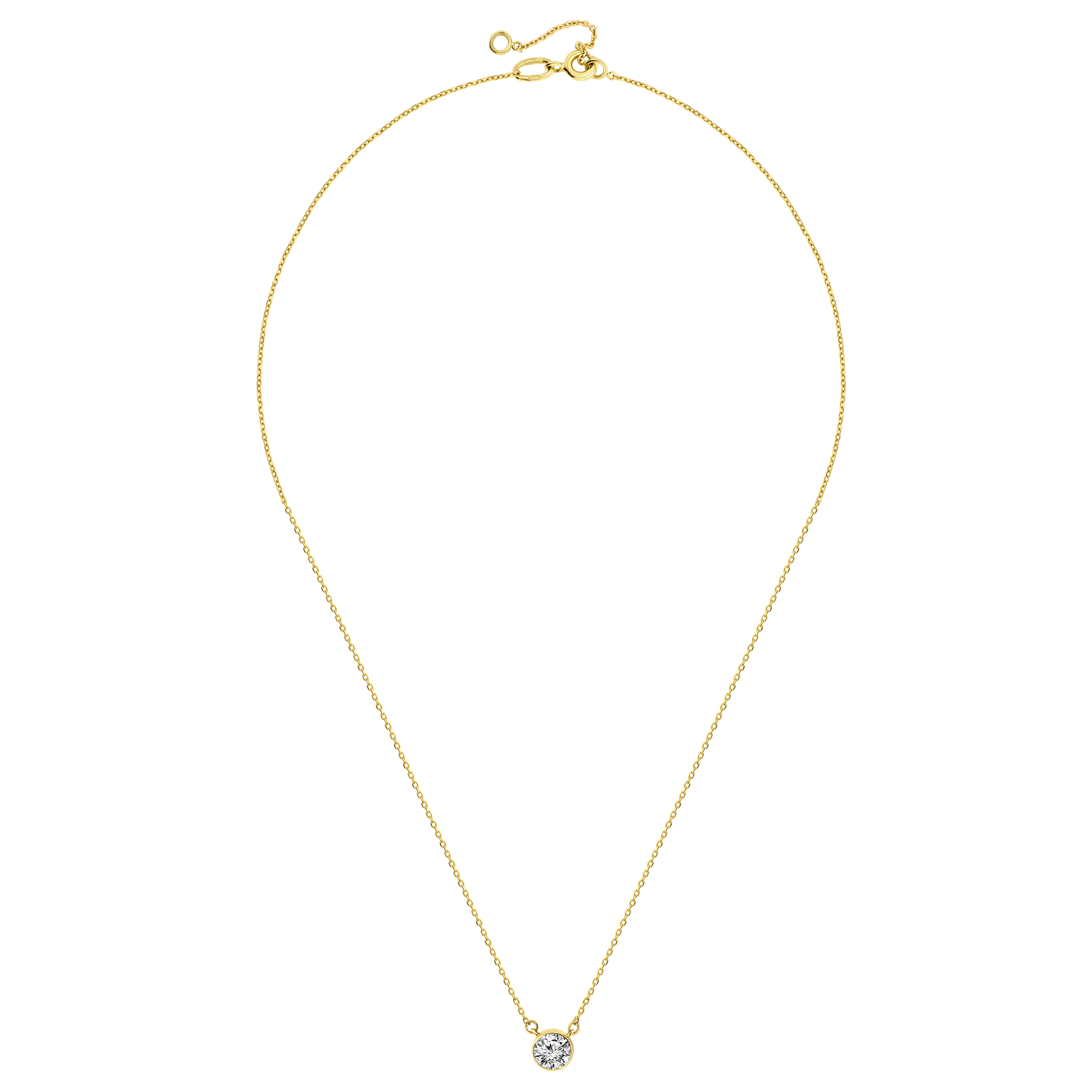 Geegloud collier met zirkonia 59643Z-Y