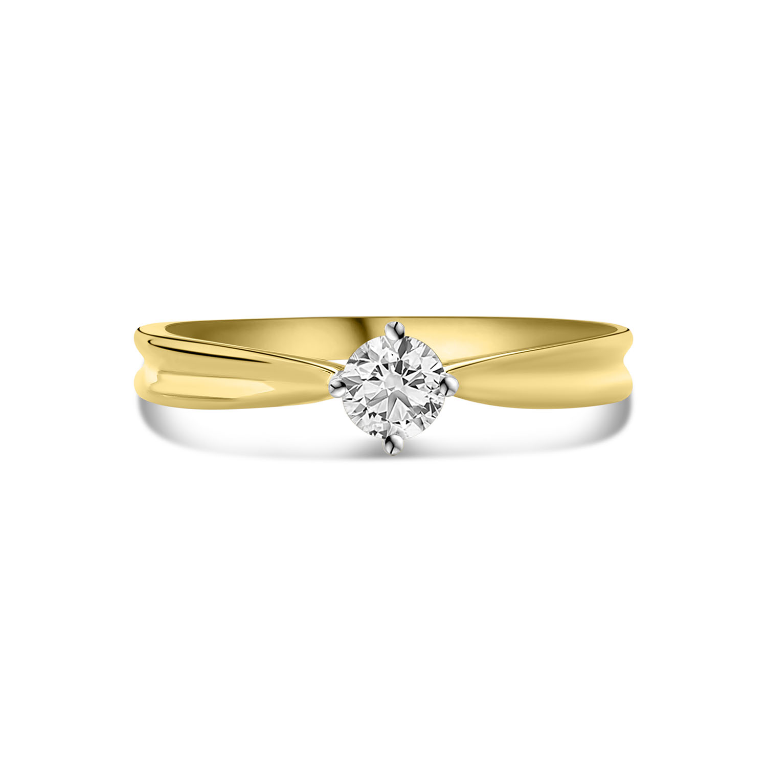 Solitaire ring met lab grown diamant R092-58836R007-LG-030-YW