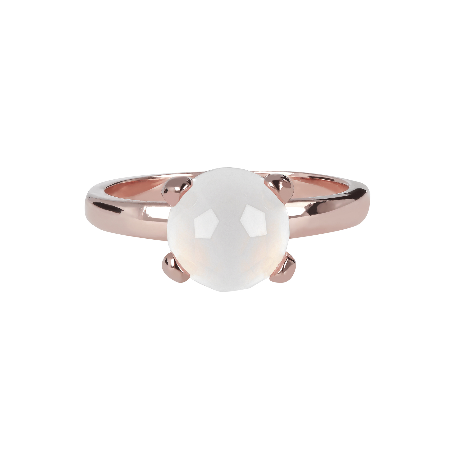 Ring van roségoud met chalcedoon WSBZ00949