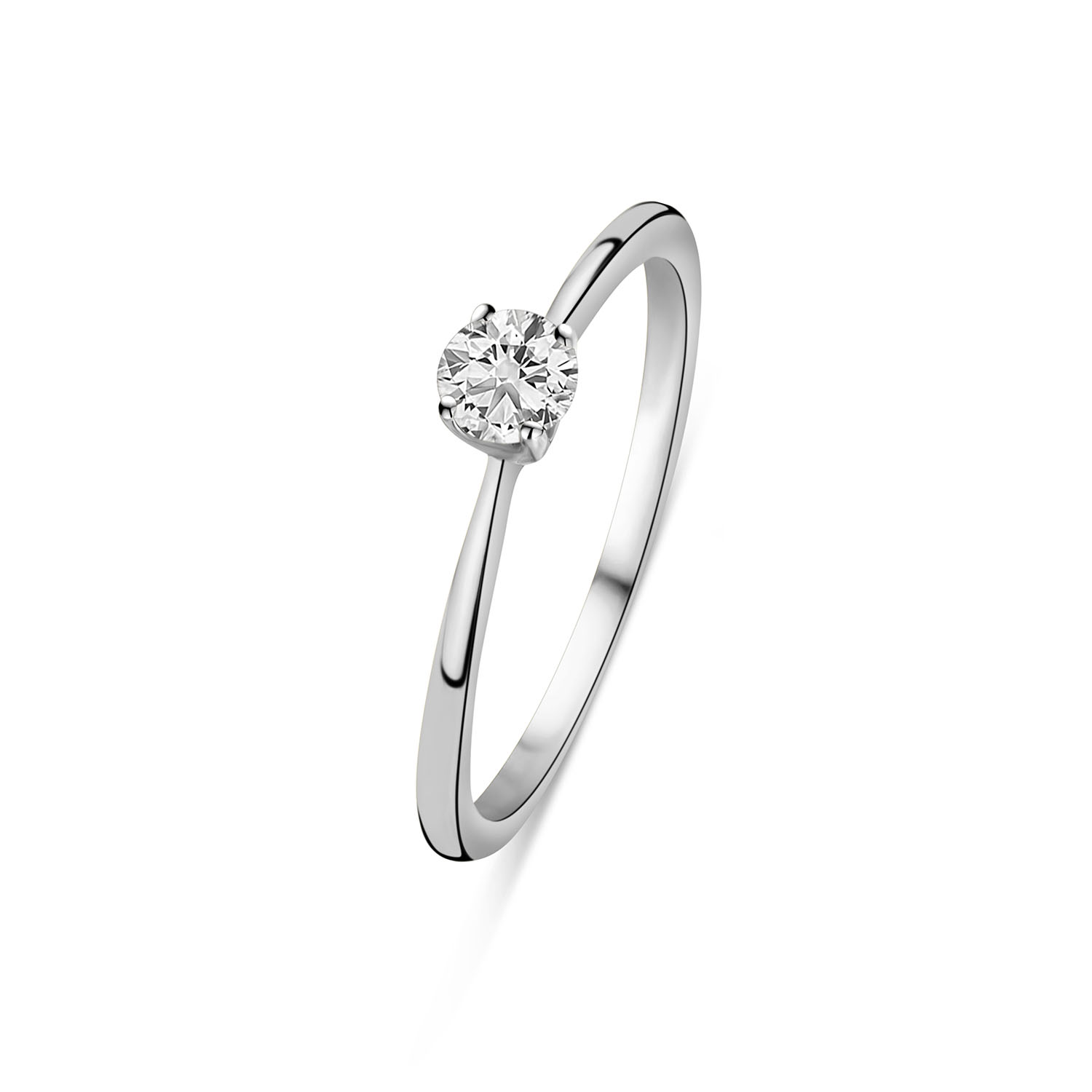 Witgouden ring met Lab grown diamant R159-R23MK0002-LG-020-W