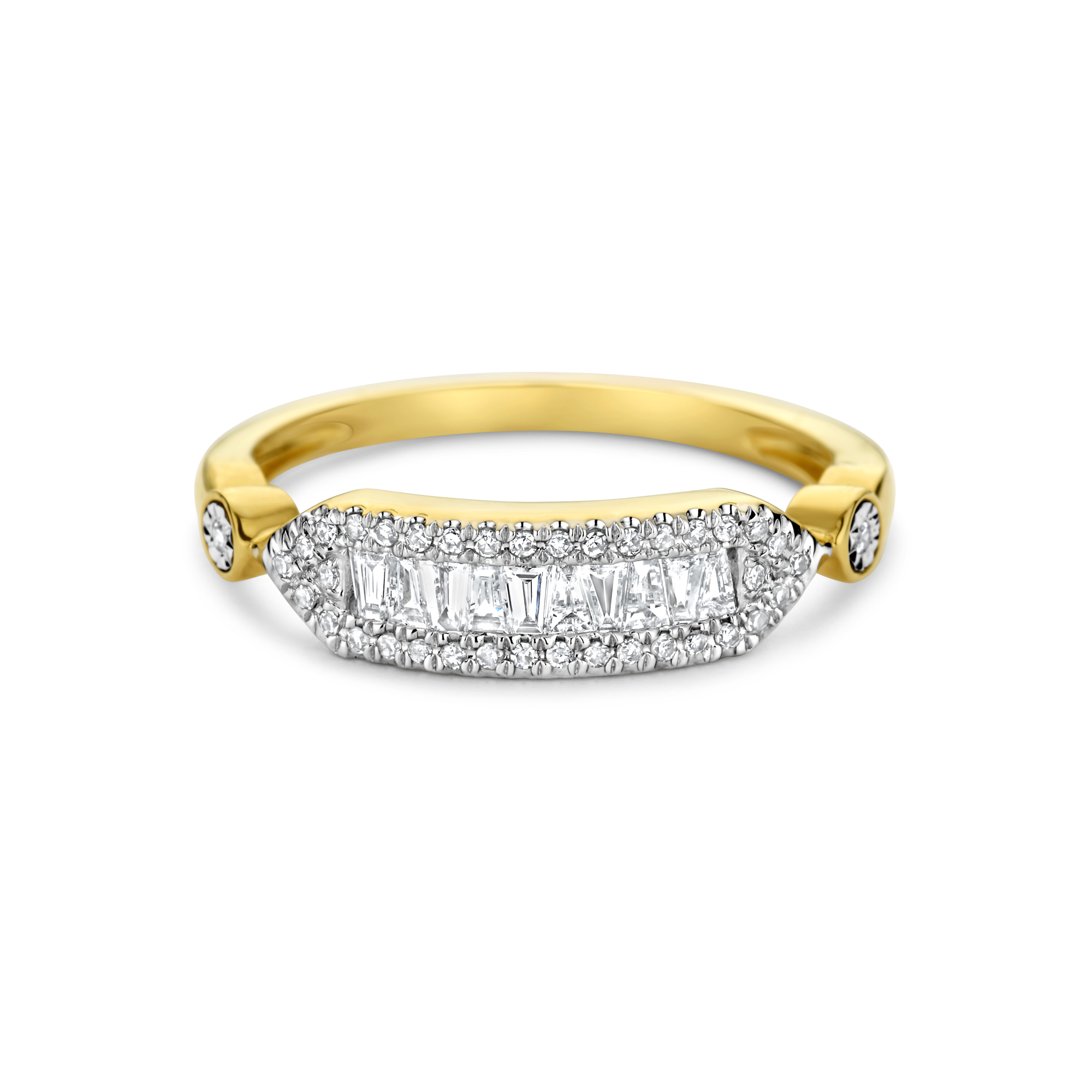 Geelgouden ring met diamant R479-RR120075ADI-81-YW