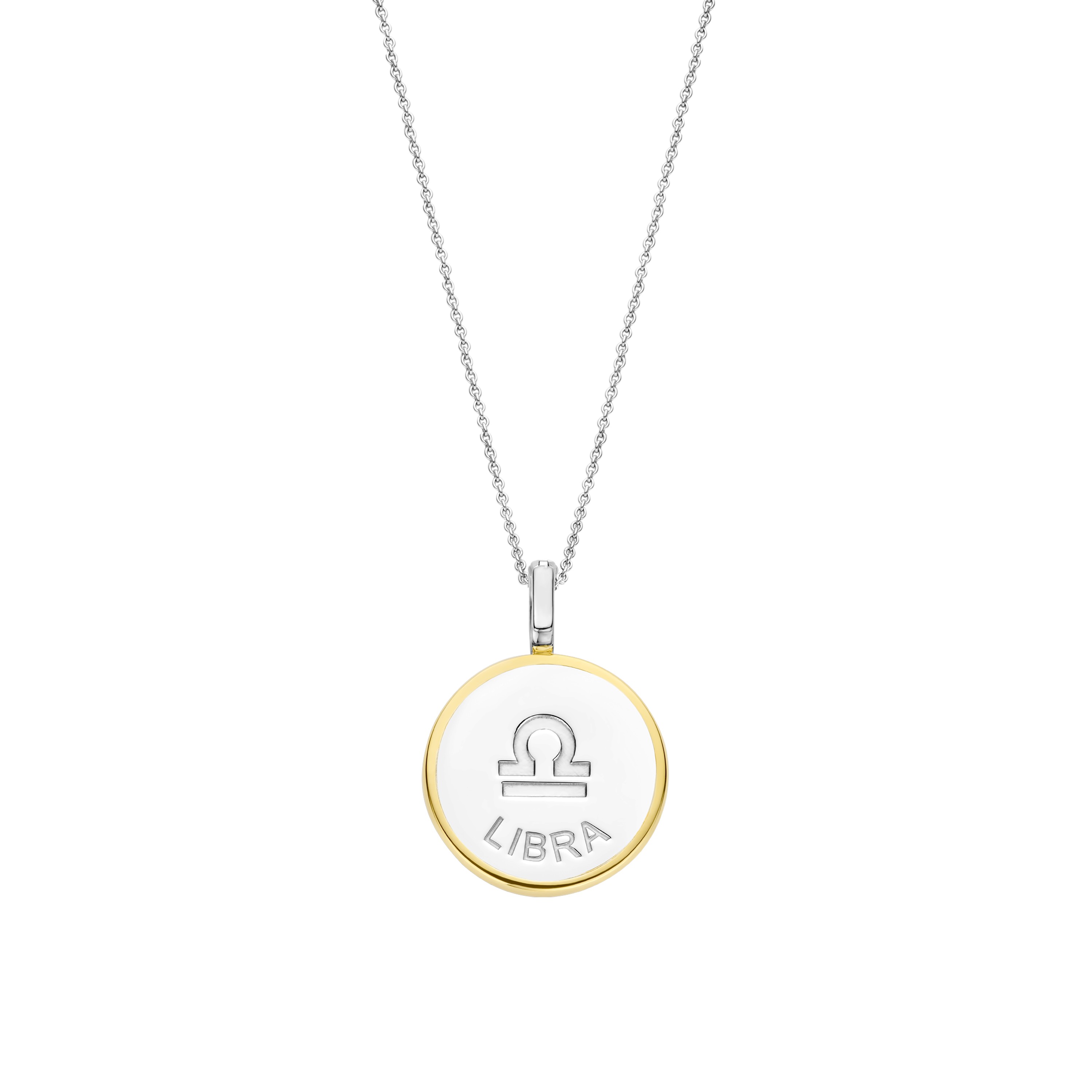 Ketting met Weegschaal sterrenbeeld hanger 6826LI