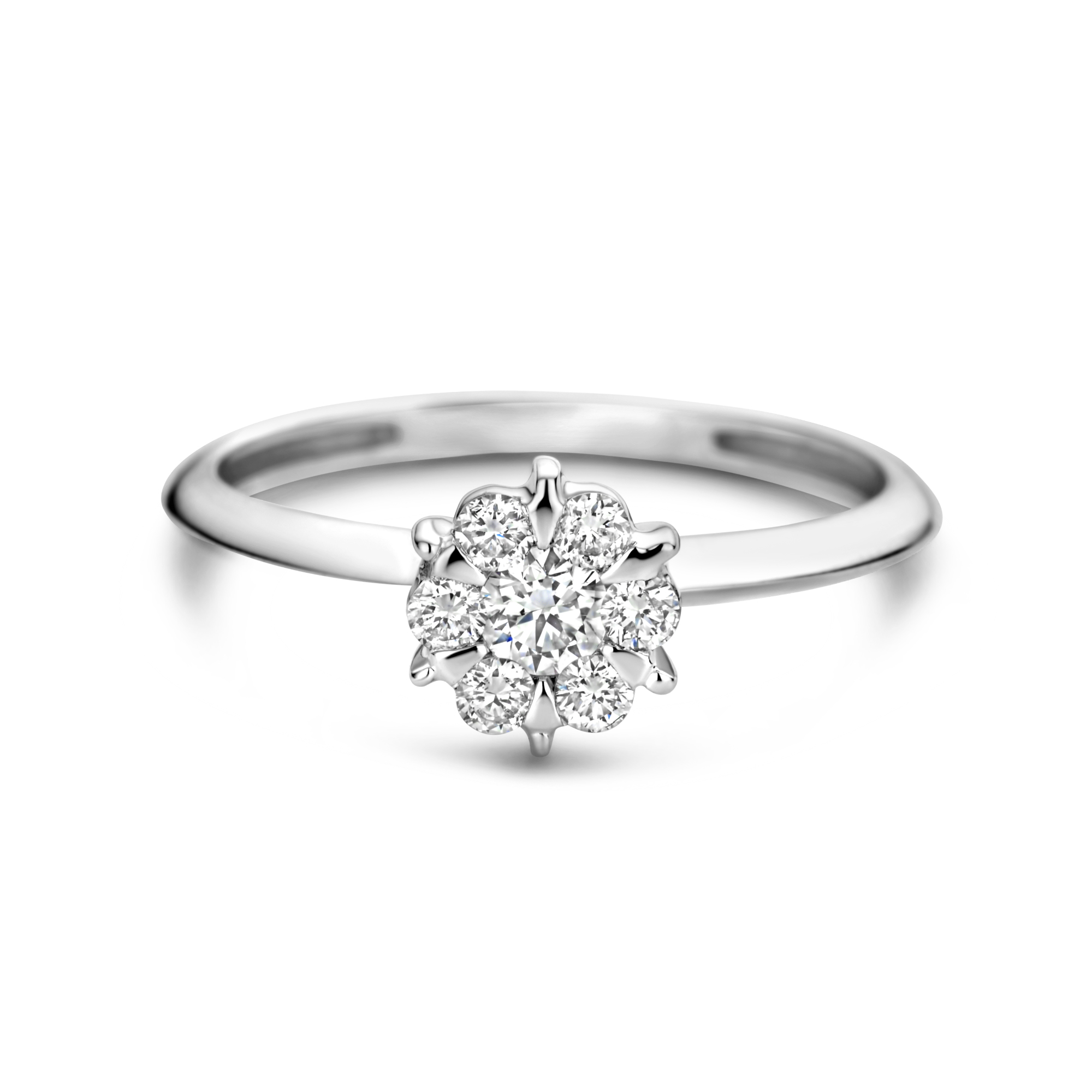 Witgouden ring met lab grown diamant R03-L-MLN35735