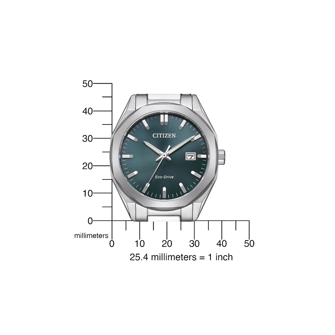 Herenhorloge Core Collection Eco-Drive Groen - BM7620-83X