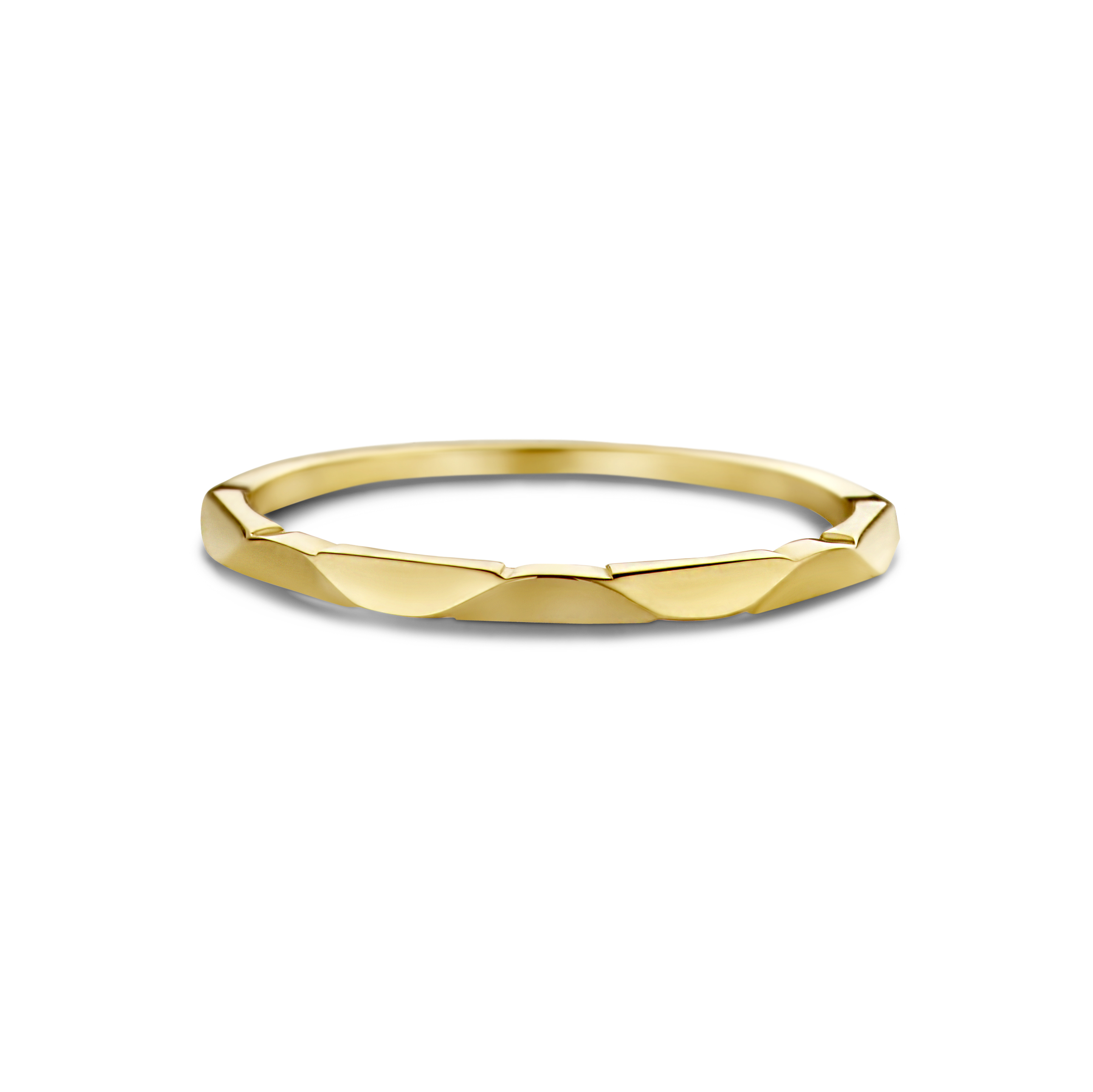 Geelgouden ring 6555