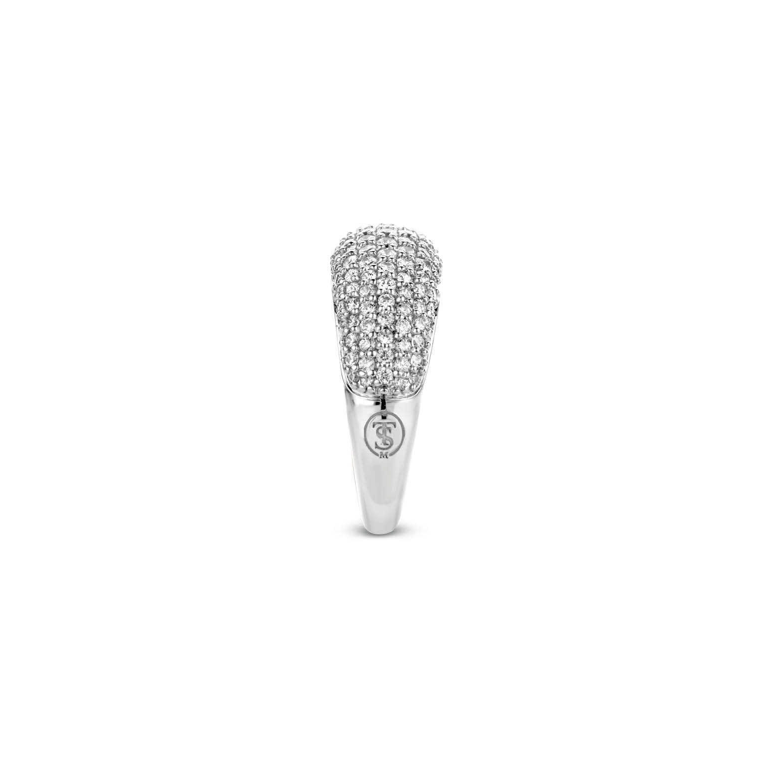 Ring van sterling zilver met zirkonia 12172ZI